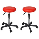 Hoogte verstelbare bureaustoel met modern design en comfort - Rood / 2 - Bureaustoelen