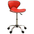 Hoogte verstelbare bureaustoel met stijl en comfort - Rood / 1 - Bureaustoelen