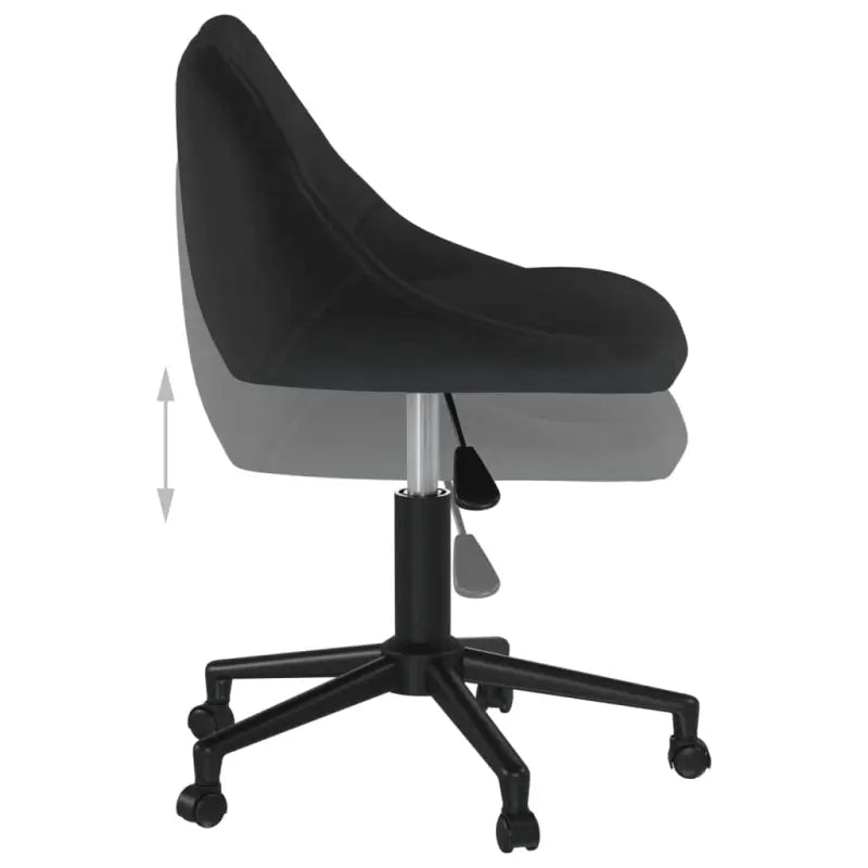 Hoogte verstelbare bureaustoel met trendy design en zacht fluweel - Bureaustoelen
