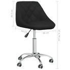 Hoogte verstelbare draaibare bureaustoel met trendy design en kunstleer - Bureaustoelen