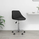 Hoogte verstelbare draaibare bureaustoel met trendy design en kunstleer - Bureaustoelen