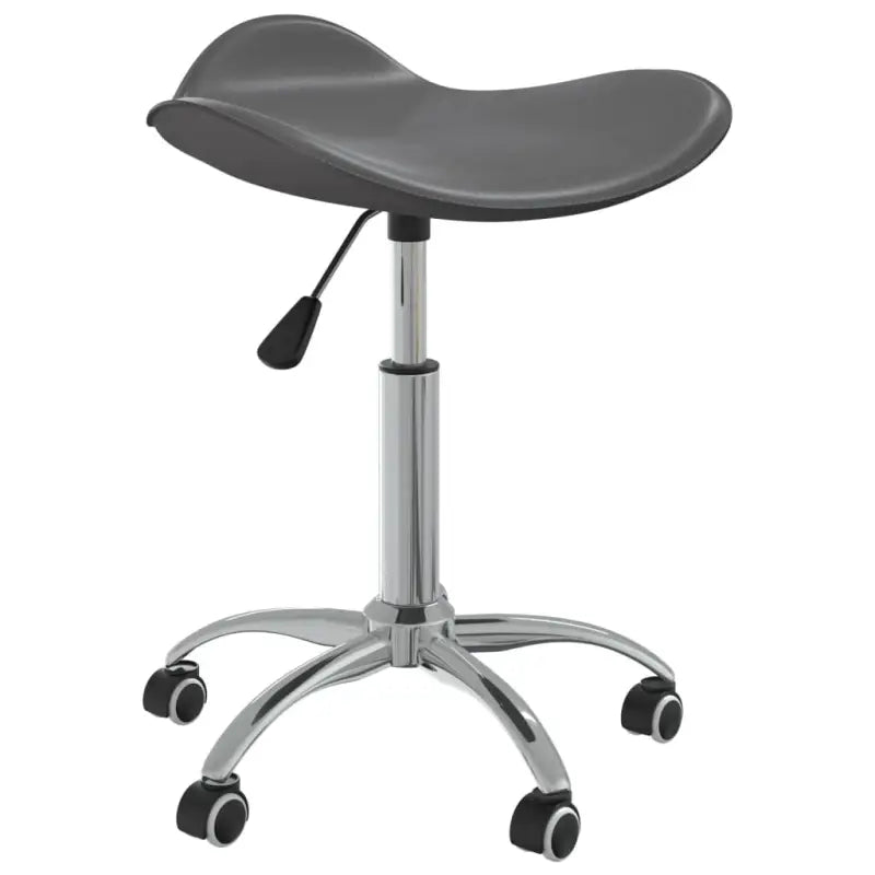Hoogte verstelbare draaibare eetkamerstoel met eigentijds design - Grijs / 1 - Eetkamerstoelen