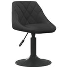 Hoogte verstelbare draaibare eetkamerstoelen met fluwelen design - Eetkamerstoelen