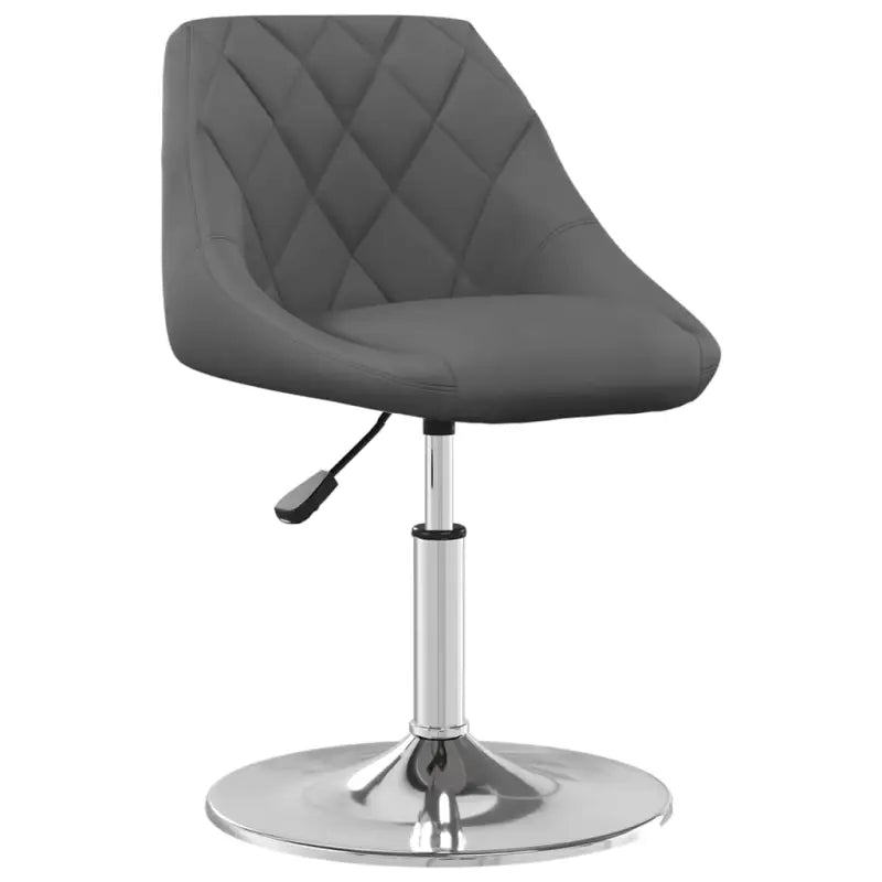 Hoogte verstelbare trendy draaibare eetkamerstoelen met fluwelen bekleding - Eetkamerstoelen