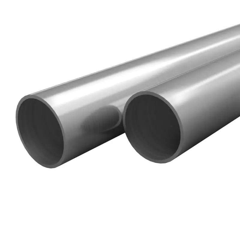 Hoogwaardige roestvrijstalen buizen van V2A met geslepen afwerking - 48 x 1.8 mm / 1 / 2 m - Lijstwerk