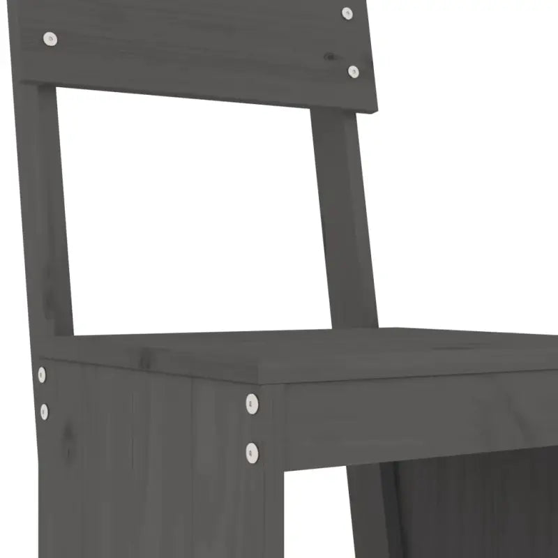 Houten barkrukken van massief grenenhout voor terras of balkon - Tuinstoelen