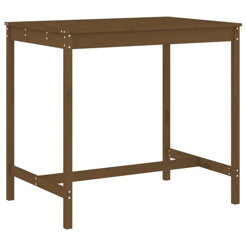 Houten barset van massief grenenhout voor gezellige buitenmomenten - Tuinsets