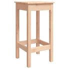 Houten barset van massief grenenhout voor tuin en terras - Naturel - Tuinsets