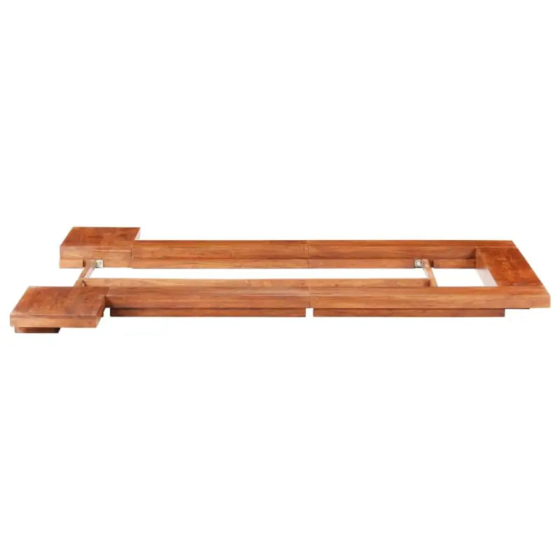 Houten bedframe in Japanse stijl van massief acaciahout met levering bevat - Bedden & bedframes