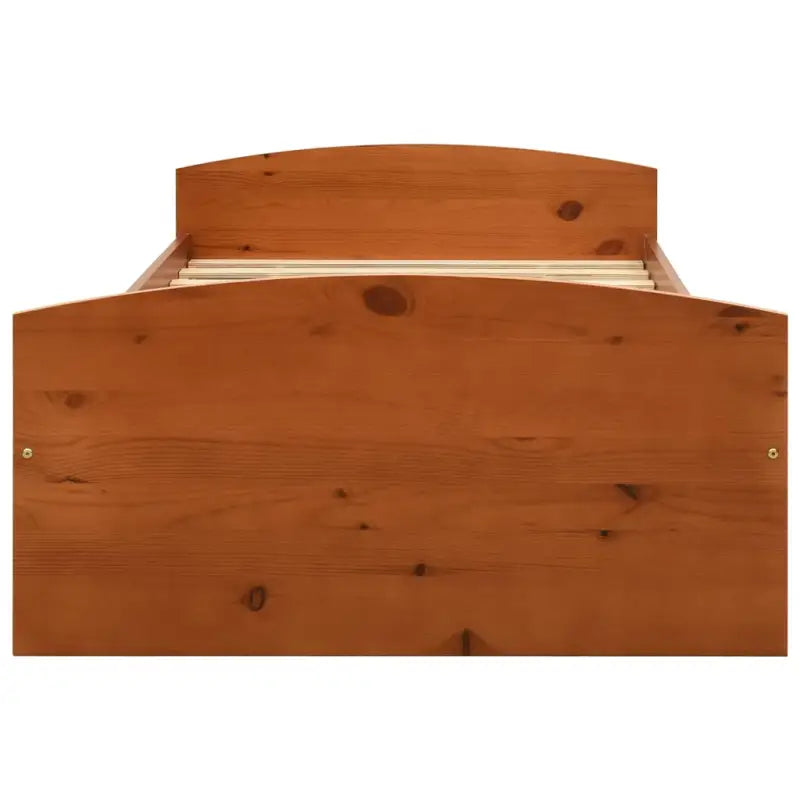 Houten bedframe met lades van massief grenenhout inclusief levering - Bedden & bedframes