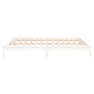 Houten bedframe met LED-verlichting van massief grenenhout - Bedden & bedframes