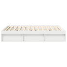 Houten bedframe met multiplex lattenbodem voor een moderne slaapkamer - Bedden & bedframes