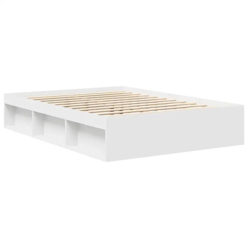 Houten bedframe met multiplex lattenbodem voor een moderne slaapkamer - Bedden & bedframes