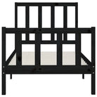 Houten bedframe met tijdloos ontwerp in massief grenenhout - Bedden & bedframes