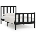 Houten bedframe met tijdloos ontwerp in massief grenenhout - Bedden & bedframes