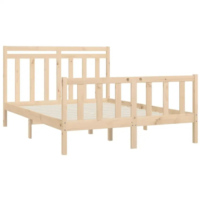 Houten bedframe van massief grenenhout inclusief levering - Bedden & bedframes