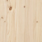 Houten bedframe van massief grenenhout met aanvullende ondersteuning - Bedden & bedframes