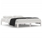 Houten bedframe van massief grenenhout met extra ondersteuning - Bedden & bedframes