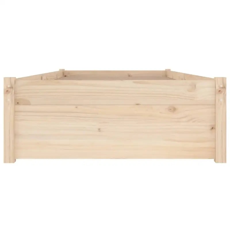 Houten bedframe van massief grenenhout met levering bevat - Bedden & bedframes