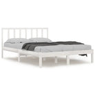 Houten bedframe van massief grenenhout met tijdloos ontwerp - Bedden & bedframes