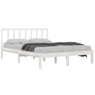 Houten bedframe van massief grenenhout met tijdloos ontwerp - Bedden & bedframes