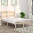 Houten bedframe van massief grenenhout met tijdloos ontwerp - Bedden & bedframes