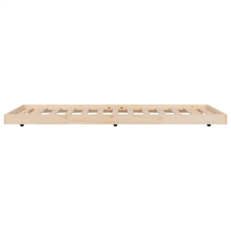 Houten bedframe van massief grenenhout met tijdloos ontwerp - Bedden & bedframes