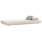 Houten bedframe van massief grenenhout met tijdloos ontwerp - Bedden & bedframes