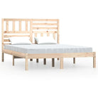 Houten bedframe van massief grenenhout voor een comfortabele nachtrust - Bedden & bedframes