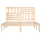 Houten bedframe van massief grenenhout voor een comfortabele nachtrust - Bedden & bedframes