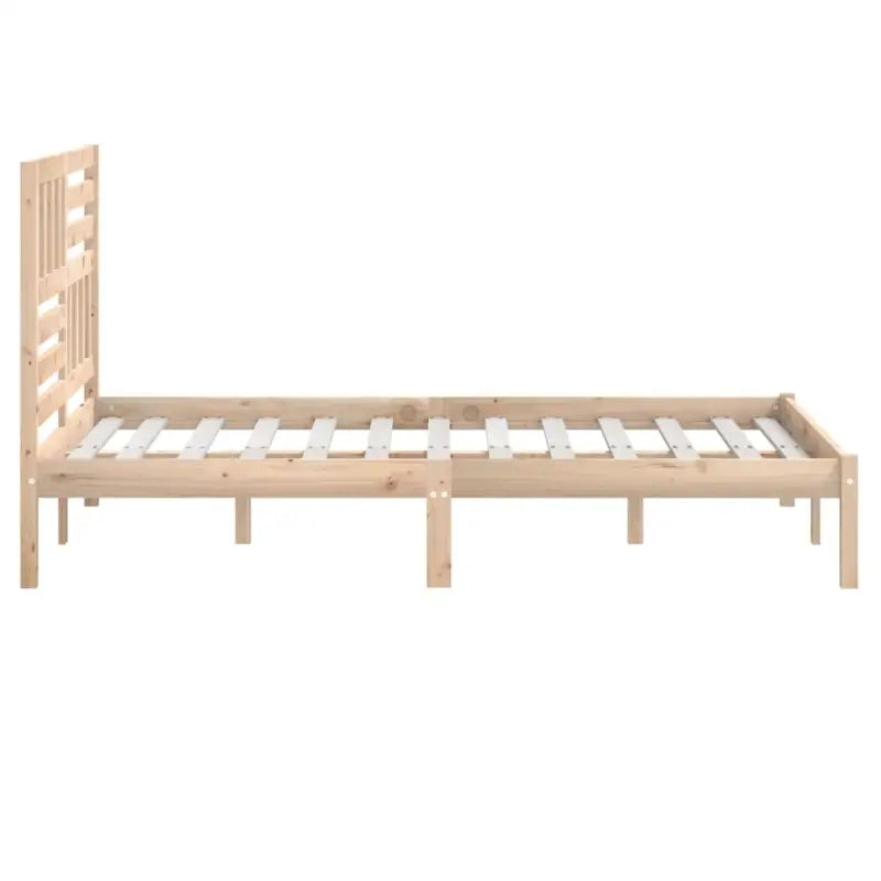 Houten bedframe van massief grenenhout voor een comfortabele nachtrust - Bedden & bedframes