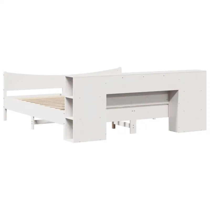 Houten bedframe van massief grenenhout voor een moderne slaapkamer - Bedden & bedframes