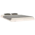 Houten bedframe van massief grenenhout voor een moderne slaapkamer - Bedden & bedframes