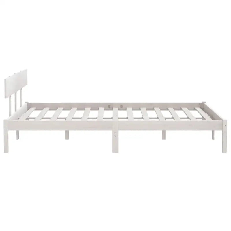 Houten bedframe van massief grenenhout voor een moderne slaapkamer - Bedden & bedframes