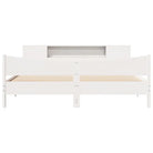 Houten bedframe van massief grenenhout voor een moderne slaapkamer - Bedden & bedframes