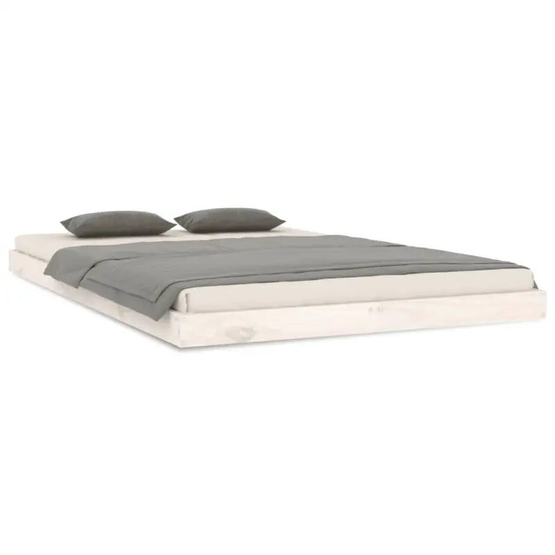 Houten bedframe van massief grenenhout voor een moderne slaapkamer - Bedden & bedframes