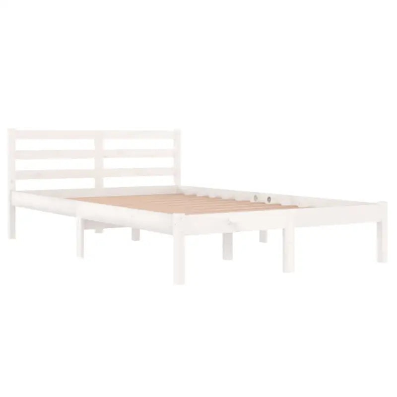 Houten bedframe van massief grenenhout voor een moderne slaapkamer - Bedden & bedframes