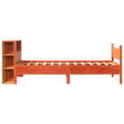 Houten bedframe van massief grenenhout voor een moderne slaapkamer - Bedden & bedframes