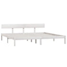 Houten bedframe van massief grenenhout voor een moderne slaapkamer - Bedden & bedframes