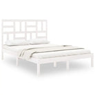 Houten bedframe van massief grenenhout voor een moderne slaapkamer - Bedden & bedframes