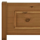 Houten bedframe van massief grenenhout voor een moderne slaapkamer - Bedden & bedframes