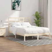 Houten bedframe van massief grenenhout voor een moderne slaapkamer - Bedden & bedframes