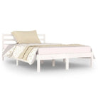 Houten bedframe van massief grenenhout voor een moderne slaapkamer - Bedden & bedframes