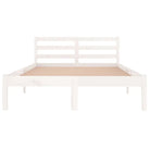 Houten bedframe van massief grenenhout voor een moderne slaapkamer - Bedden & bedframes