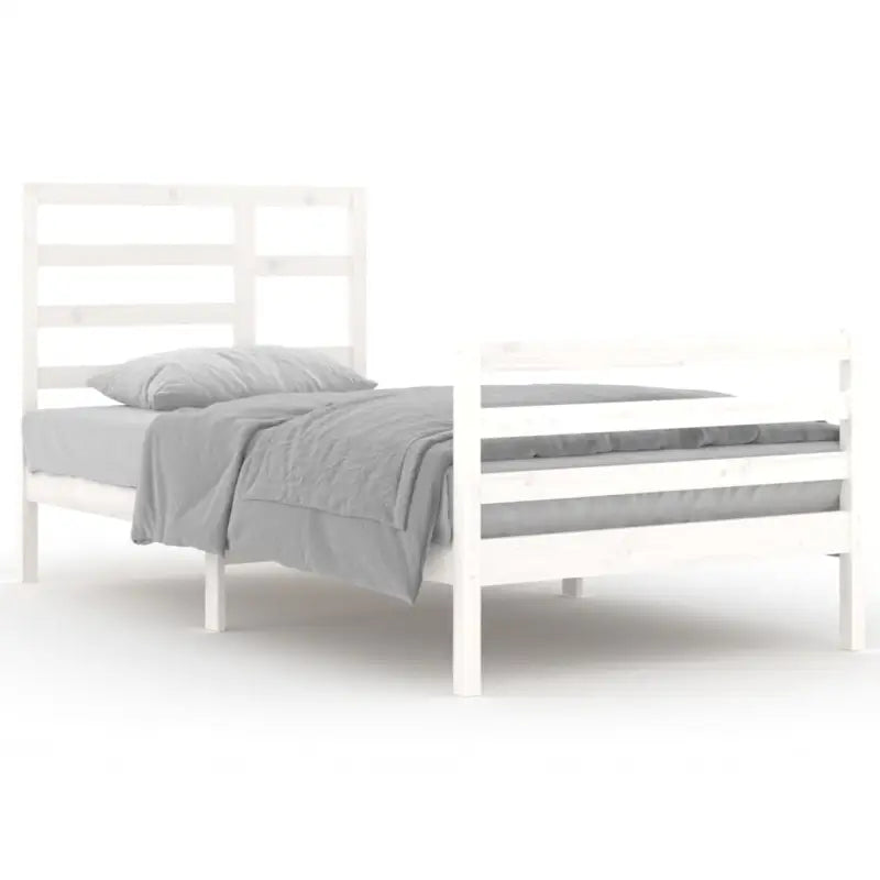 Houten bedframe van massief grenenhout voor een moderne slaapkamer - Bedden & bedframes