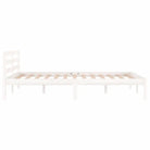 Houten bedframe van massief grenenhout voor een moderne slaapkamer - Bedden & bedframes