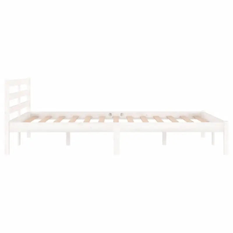 Houten bedframe van massief grenenhout voor een moderne slaapkamer - Bedden & bedframes