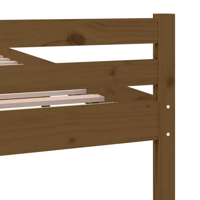 Houten bedframe van massief grenenhout voor een moderne slaapkamer - Bedden & bedframes
