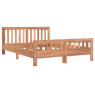 Houten Bedframe van Massief Teakhout voor een Stoer Slaapkamerfeest - Bedden & bedframes