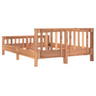 Houten Bedframe van Massief Teakhout voor een Stoer Slaapkamerfeest - Bedden & bedframes